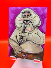 Marketplace image: 2026 Topps Chrome Star Wars - Droopy McCool - Julia McKenzie Sketch Card 1/1