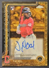 Marketplace image: 2025 Topps Gilded Collection - Autograph Jhonkensy Noel #CGA-JN Superfractor 1/1