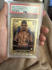 Marketplace image: 2024 Topps Chrome Arnold Barboza Jr. Arnold Barboza Jr SuperFractor 1/1