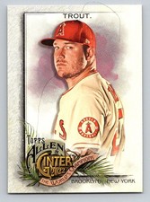 Marketplace image: Mike Trout Mini SuperFractors Topps Allen & Ginter Chrome