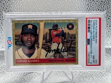 Marketplace image: 🔥Yordan Alvarez 1/1 Superfractor City Variation PSA 8🔥