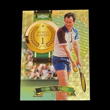 Marketplace image: John McEnroe 2026 Topps Chrome Tennis World Number 1 Superfractor 1/1