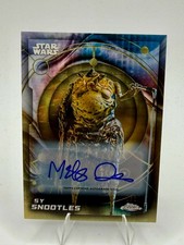 Marketplace image: 2026 Topps Chrome Star Wars - Sy Snootles SUPERFRACTOR AUTO 1/1 🔥Mike Quinn