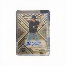 Marketplace image: Panini 2018 EEE  Brice Turang Rookie Draft Pick Auto 1/1 SUPERFRACTOR Brewers
