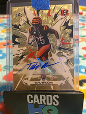 Marketplace image: Topps Resurgence Superfractor RC Auto Tahj Brooks Cincinnati Bengals #119 1/1