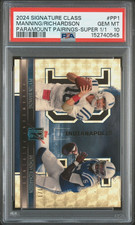 Marketplace image: 2024 TOPPS SIGNATURE CLASS PARAMOUNT PEYTON MANNING/RICHARDSON SUPERFRACTOR /1