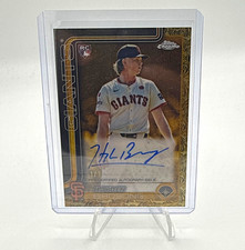 Marketplace image: Topps Chrome 2023 Hayden Birdsong Giants RC Gold Auto 1/1 CGA-HB