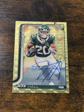 Marketplace image: 2025 Topps Chrome Breece Hall Superfractor 1/1 Auto New York Jets SSP