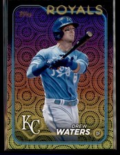 Marketplace image: Drew Waters SuperFractors Topps Chrome Sapphire Edition - SuperFractors 646 NM N