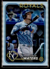 Marketplace image: Drew Waters SuperFractors Topps Chrome Sapphire Edition - SuperFractors 646 NM N