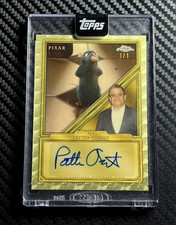 Marketplace image: 2025 Topps Chrome Disney Mint Remy Patton Oswalt SuperFractor Auto 1/1 ST50