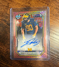 Marketplace image: 2026 Bowman Football Chrome Autograph John Henry Daley Michigan BCPA-JD 1/1