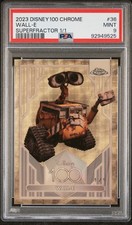 Current marketplace image for 2023 Topps Chrome #36 Wall-E SuperFractor Superfractor 1/1