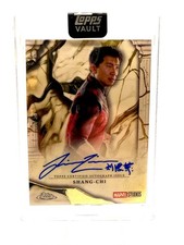 Marketplace image: 2026 Topps Marvel Vault Immortal Auto Simu Liu Shang-Chi Superfractor 1/1