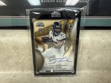 Marketplace image: 2025 Topps Chrome Black Auto Superfractor 1/1 Bhayshul Tuten AI 10.0