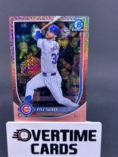 Current marketplace image for 2025 Bowman Chrome #43 Rose Gold Mojo One Superfractor 1/1