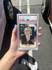 Marketplace image: 2025 Topps Chrome Update Nick Kurtz Night Terrors Superfractor 1/1 #5 PSA 8 RC