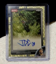 Marketplace image: 1/1 Artist Auto 2026 Topps Chrome Marvel Joshua Cassara HULK SUPERFRACTOR AA-JA