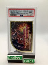Marketplace image: 2024 Topps Cosmic Chrome Steve Young Launched Into Orbit SUPERFRACTOR 1/1 PSA 8