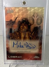 Marketplace image: Topps 2025 Star Wars Chrome Logray Mike Edmonds Auto Superfractor 1/1 A-ME
