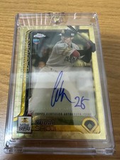 Marketplace image: Topps Chrome NPB 2025 SuperFractor 1 Of 1 Yudai Shoji