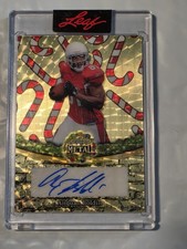 Marketplace image: 2025 Leaf Anquan Boldin Super Fractor Auto 1/1