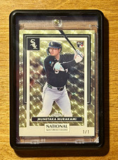 Marketplace image: Topps Chrome 2026 NSCC Munetaka Murakami Superfractor 1/1