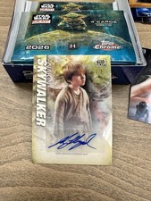 Marketplace image: 2026 Topps Chrome Galaxy Anakin Skywalker Jake Lloyd Autograph Superfractor 1/1