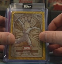 Marketplace image: 2025 Topps Marvel Mint Foilfractor Dagger 1/1 Rare Superfractor One Of One