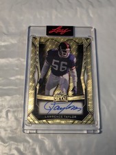 Marketplace image: 2025 Leaf Lawrence Taylor Super Fractor Auto 1/1