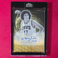 Marketplace image: 2026 Topps Chrome Black Shrouded Signatures Superfractor 1/1 Anderson Varejao