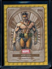 Marketplace image: 2025 Topps Marvel Minted Hercules #1 Superfractor 1/1 Avengers