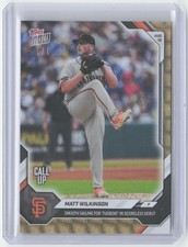 Marketplace image: Matt Wilkinson Call-Up Tugboat 2026 MLB Topps NOW Card 573 SUPERFRACTOR 1/1