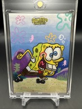 Marketplace image: 2025 Topps Chrome SpongeBob Squarepants 1/1 Artist Sketch By Slippa Chervascus