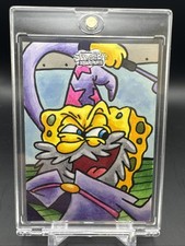 Marketplace image: Topps Chrome SpongeBob SquarePants 2025 SpongeBob sketch 1/1 Rob Harris