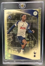 Marketplace image: 2025 Topps Chrome UEFA Club Competitions Callum Olusesi #134 SuperFractor 1/1 RC