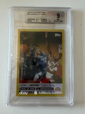 Marketplace image: 2005 TOPPS BIG GAME CARMELO ANTHONY GOLD 1/1 REFRACTOR SUPERFRACTOR BGS 9 "MINT"