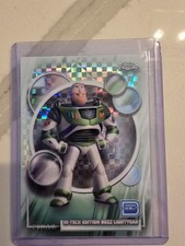 Marketplace image: Disney Toy Story Chrome Hi-Tech Buzz Lightyear Super Fractor Trading Card