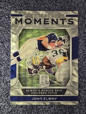 Marketplace image: 2024 Panini Spectra SUPERFRACTOR 1/1 John Elway Spectacular Moments #SM-JE Vinyl