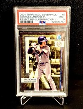 Marketplace image: George Lombard Jr 1/1 Superfractor 2024 Bowman National Sports Convention NYY