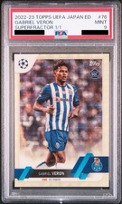 Marketplace image: PSA9 Topps Chrome Gabriel Veron Rookie Card Japanese 1/1