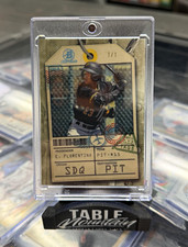 Marketplace image: 2026 Bowman Chrome Edward Florentino Travel Tags Superfractor 1/1 TT-7 PIT
