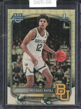 Marketplace image: Topps 2025 Bowman U Chrome Prospects Michael Rataj SUPERFRACTOR 1/1