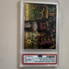 Marketplace image: Topps Chrome Update 2025 Celebración Superfractor 1/1 Acuña Jr. CT-11 PSA 10
