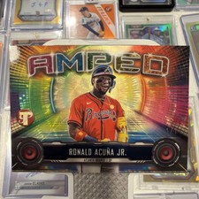 Marketplace image: 2026 Topps Pristine Ronald Acuna Amped SSP 1/1 Superfractor 1:15,652  Braves