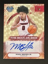 Marketplace image: Mikel Brown Jr Bowman Best “Best Of 2025” 1/1 Superfractor Autograph🔥 NETS 🔥