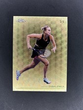 Marketplace image: 2026 Topps Chrome Tennis Aryna Sabalenka 1/1 Solus SuperFractor SSP