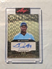 Marketplace image: 2026 Leaf Magnificence Bo Jackson Super Fractor Auto 1/1