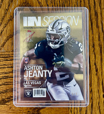 Marketplace image: 2025 Topps Signature Rookie Ashton Jeanty In-Session Superfractor 1/1 Raiders