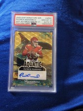 Marketplace image: 2025 Leaf Patrick Mahomes Super Fractor Auto 1/1 Duel Graded 10